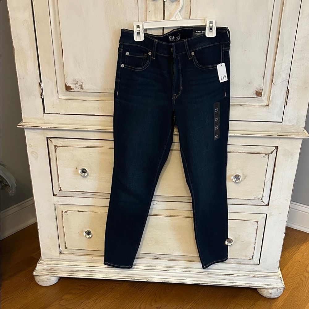 GAP Women's Deep Indigo Skinny Jeans